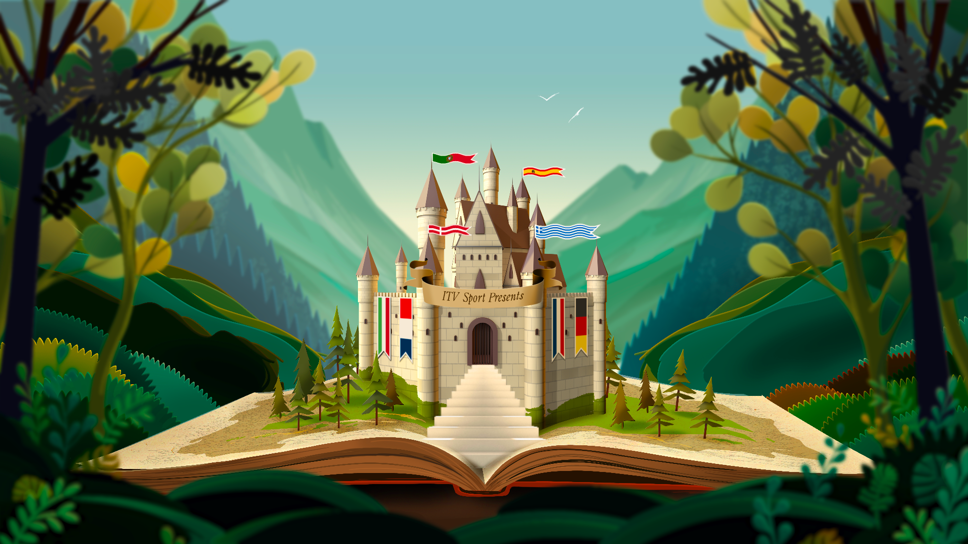 ITV Euro 2024 styleframe