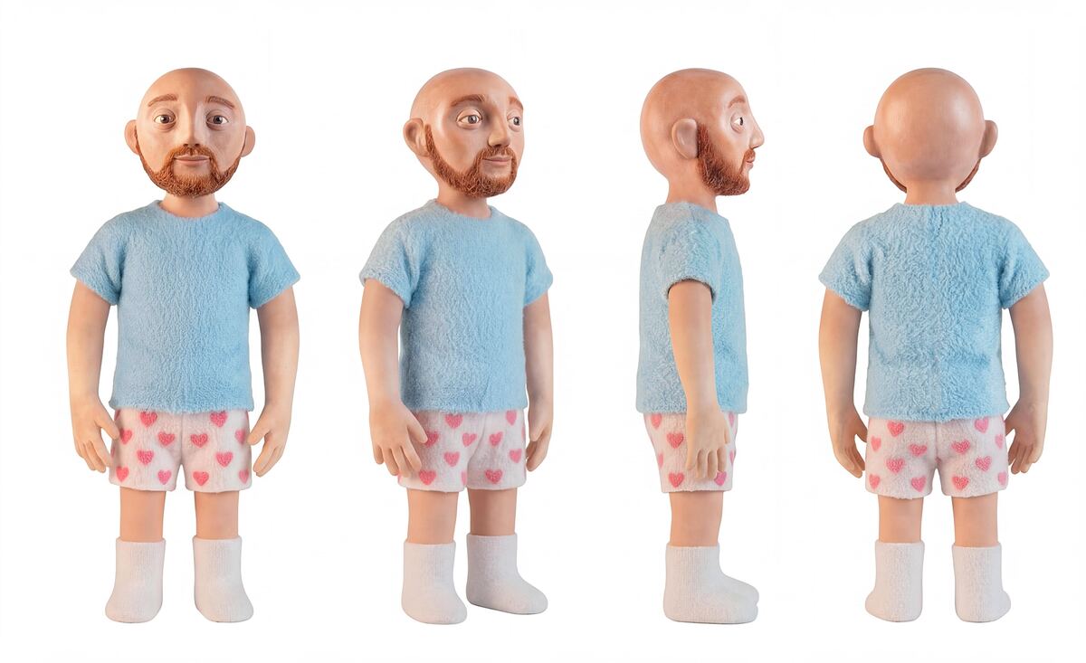 Shaun character full turnaround