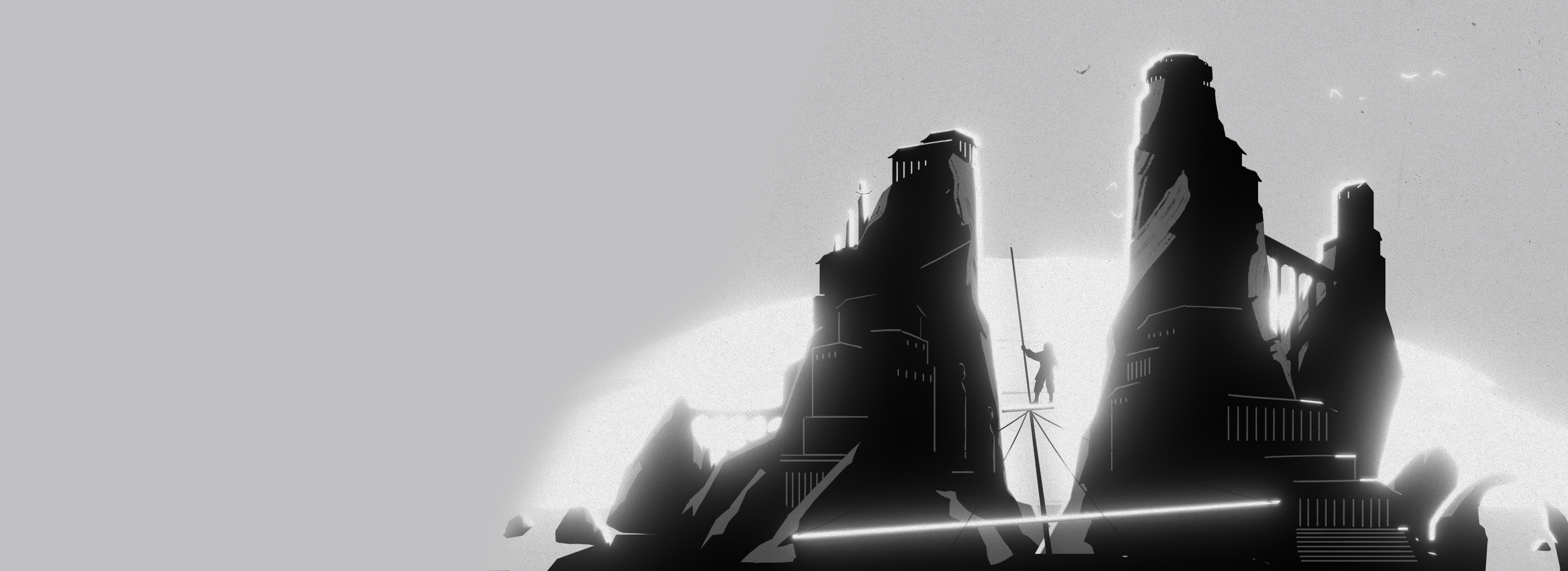 Frame from Myth Studio's showreel ident