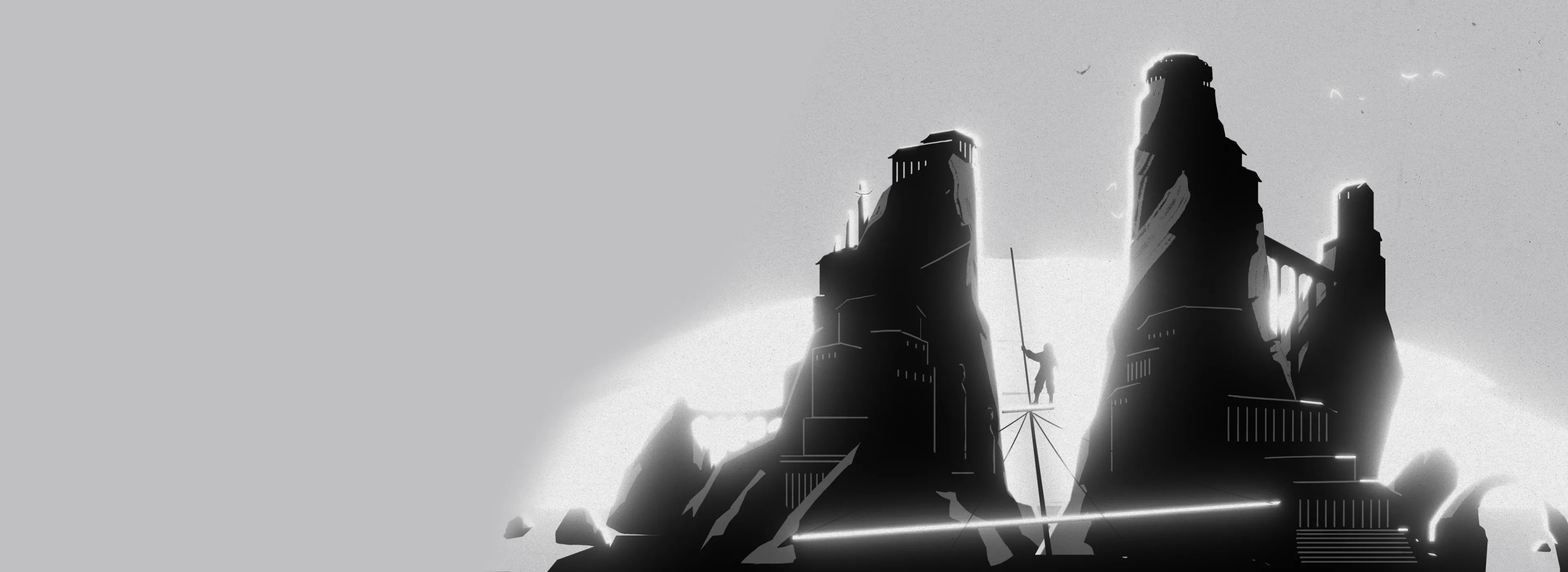 Frame from Myth Studio's showreel ident