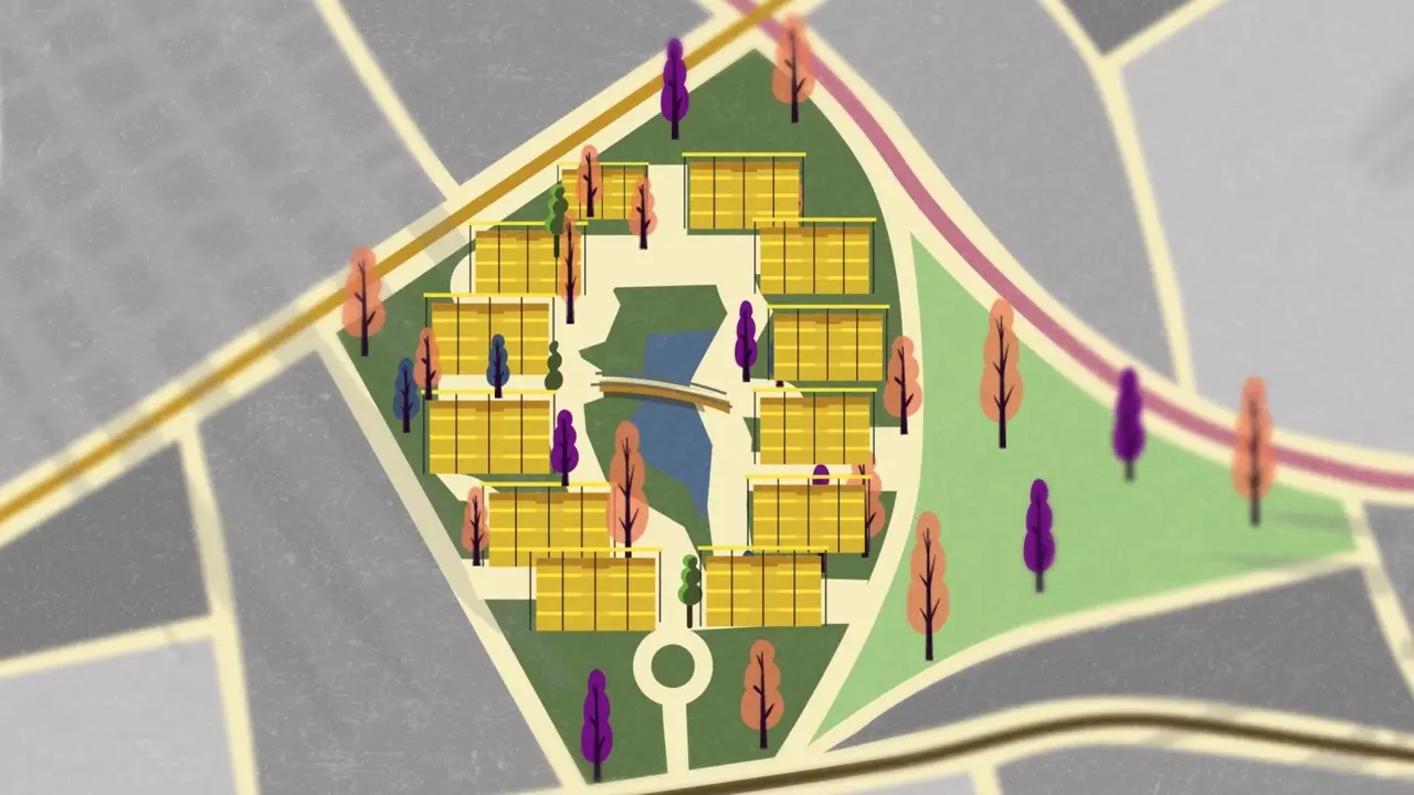 Chiswick Park poster - Environmental explainer